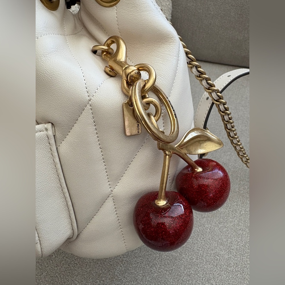 Coach Tabby Backpack With Pillow Quilting - Brass/Chalk - Picture 7 of 11